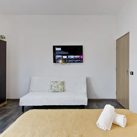 아파트 The White Axis With View And Self Check-in *
